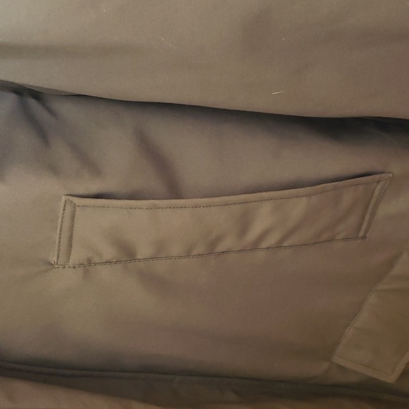 NWT Men's River Edge by Zeroxposur Dark Gray Hooded Coat/Parka, Faux Fur, Size L - Picture 12 of 16